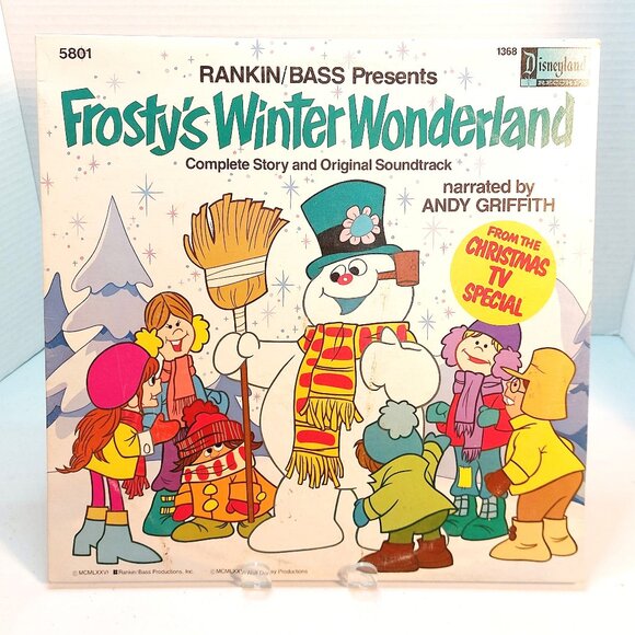 Rankin/Bass presents: Frosty's Winter Wonderland (Vinyl Record, 1976) - Picture 1 of 4